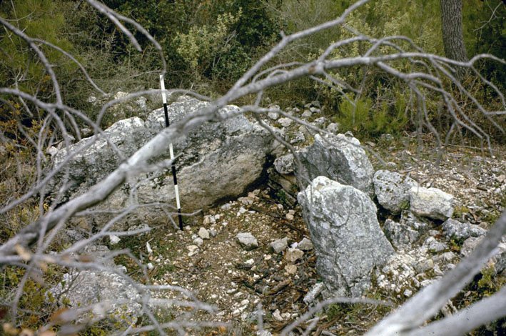 dolmen de clamarquier 1974